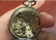 Delcampe - MONTRE A GOUSSET ART NOUVEAU Vers 1890 - 1900 Mécanique - Ressort Cassé à Remplacer - Watches: Bracket