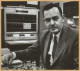 Herbert A. Simon (1916-2001) - Political Scientist - Signed Card + Photo - Nobel - Inventors & Scientists