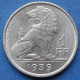 BELGIUM - 1 Franc 1939 KM# 120 Leopold III (1934-1950) - Edelweiss Coins - 1 Frank