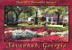 UNITED STATES, GEORGIA, SAVANNAH, REYNOLDS SQUARE, PARK, STATUE, MONUMENT, FLOWERS - Savannah