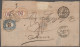 Transatlantikmail: 1855/1877, Mail Between South America And Europe (mainly Ital - Andere-Europa