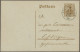 Delcampe - Deutsches Reich - Ganzsachen: 1900/1922, Sammlung Von 155 Gebrauchten Germania-G - Sonstige & Ohne Zuordnung