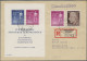 Delcampe - DDR: 1949/1958, Partie Von Acht Besseren Belegen, Dabei Debria-Block, Chinesen A - Sammlungen