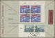 Delcampe - DDR: 1950/1966, Partie Von 39 Briefen Und Karten Mit Interessanten Frankaturen D - Collections