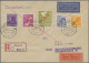 Berlin: 1948/1957 (ca.), Gehaltvolle Kollektion Von Rund 170 Belegen In 2 Safe-B - Brieven En Documenten