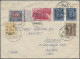 China: 1947/1948, Covers (11+ One Front) With Commemoratives Used Foreign Inc. R - Briefe U. Dokumente