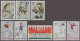 China (PRC): 1962/1963, Group On Stock Cards Including Complete Sets Of C95, C98 - Other & Unclassified