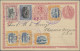 Guatemala - Postal Stationery: 1898/1908, Group Of Four Uprated Stationery Cards - Guatemala