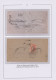 Delcampe - Iran: 1877/1908, Collection Of Eleven Covers/cards Arranged On Album Pages, Plus - Iran