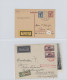 Delcampe - Air Mail - Germany: 1919/1938, Sehr Umfangreiche Und Interessante Sammlung Mit C - Luft- Und Zeppelinpost