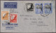 Air Mail - Germany: 1928/1942, Gruppe Von 12 Briefen Und Postkarten Befördert Mi - Poste Aérienne & Zeppelin