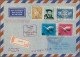 Delcampe - Air Mail: 1910/1980 (ca.), Assortment Of Apprx. 144 Covers/cards, Incl. Early Ze - Autres & Non Classés