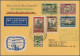 Delcampe - Zeppelin Mail - Germany: 1924/1939, Sauberer Posten Mit über 60 Zeppelinfahrten - Poste Aérienne & Zeppelin