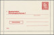 Delcampe - Denmark - Postal Stationery: 1953/1965, Letter Cards For Population Register, Lo - Entiers Postaux