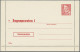 Denmark - Postal Stationery: 1953/1965, Letter Cards For Population Register, Lo - Entiers Postaux