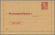 Delcampe - Denmark - Postal Stationery: 1953/1965, Letter Cards For Population Register, Lo - Entiers Postaux