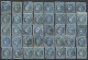 Delcampe - France: 1870/1871, BORDEAUX 20c. Blue, Specialised Assortment/collection Of Appr - Collections