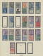 Italy - Se-tenants: 1924/1925, Used And Mint Collection Of 27 Advertisement Se-t - Other