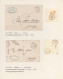 Italy - Post Marks: 1855/1862, Small Collection Of 10 Early Railway Traveling Po - Marcophilie