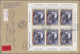 Croatia: 1991/2000, Collection Of Apprx. 650 Covers/cards In Five Lindner Binder - Kroatien