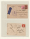 Delcampe - Latvia: 1939/1941, Latvia. Collection Of About 100 Items In Two Albums From The - Lettland