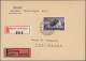 Liechtenstein: 1930/1946, Posten Mit 60 Briefen Und Karten Mit Interessanten Fra - Collections