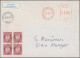 Norway: 1979/1983, Specialised Collection Of Apprx. 214 Covers/cards, Bearing Fr - Timbres De Distributeurs [ATM]