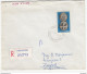 Greece, Letter Cover Registered Travelled 1966 Thessaloniki To Zagreb B180210 - Lettres & Documents