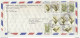 Trinidad & Tobago 3 Air Mail Letter Covers Posted 1985/86 To Germany B210120 - Trinidad & Tobago (1962-...)