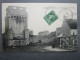 CPA 89 Yonne DRUYES Les Carrières Prés  Courson Les Carrières - Le Donjon Et Le Puits  Timbrée 1923 - Courson-les-Carrières