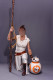 Delcampe - Costume Complet De Rey Avec BB8 - Theatre, Fancy Dresses & Costumes