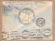 ALGERIE , MADAGASCAR - LETTRE INAUGURATION DU SERVICE AERIEN REGULIER ALGER TANANARIVE - 1935 - Airmail