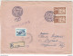 Yugoslavia, 10 Godina VI. Korpusa (I. Slavonskog) Special Pmk On Letter Cover Registered Travelled 1953 B181001 - Covers & Documents