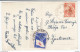 Yugoslavia Red Cross Postal Tax Stamp On Postcard Travelled 1951 To Ljutomer Bb170328 - Covers & Documents