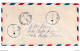 US Postal Air Mail Stationery Letter Cover Posted 1955 Oak Ridge To Sisak, Croatia - Uprated B210112 - 1941-60