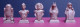 Lots De 5 Figurines STAR WARS En Plastic Dur : R2-D2, C-3PO, Amidala, Jar Jar Binks Et Darth Sidious ( Voir Photos ). - Episode I