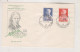 YUGOSLAVIA 1953 TRIESTE B FDC Cover NIKOLA TESLA - Covers & Documents