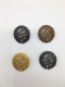 Sweden Swimming Badges Pins, Standard Magister Level: Iron Bronze Silver Gold, Collection Of 4 Vintage Metal Pins - Zwemmen