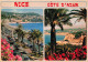 FRANCE - Nice -  Multivues - Colorisé - Carte Postale - Mehransichten, Panoramakarten