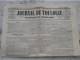 JOURNAL DE TOULOUSE 17 Juillet 1841 Voir Sommaire - Journaux Anciens - Avant 1800