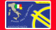 VIACARD -  L'Alba Dell'Euro - Italia  -  Tessera N. 1377 - 50  - Pub - 02.2002 - Otros & Sin Clasificación