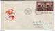Delcampe - United Nations 12 FDCs Travelled 1953-57 New York To Zemun B Bb170325 - Lettres & Documents