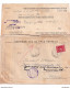 Beograd District Court Official Letter Cover Posted Loco 1947 - Retourned - Content Inside B201210 - Lettres & Documents