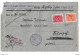 Beograd District Court Official Letter Cover Posted 1947 To Žarkovo - Retourned B201210 - Brieven En Documenten