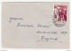 Yugoslavia Letter Cover Posted 1955 Dubrovnik To Zagreb B200301 - Brieven En Documenten