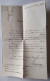 France Lettre 1871 49 Bordeaux + 29 Empire Périgueux Pour Langres Lettre Chargée Contre Remboursement - 1870 Bordeaux Printing