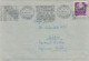 POSTAL SERTVICES SPECIAL POSTMARKS, REPUBLIC COAT OF ARMS STAMP ON COVER WITH LETTER, 1952, ROMANIA - Lettres & Documents