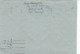 ROMANIAN- RUSSIAN FRIENDSHIP SPECIAL POSTMARKS, LEONARDO DAVINCI STAMP ON COVER WITH LETTER, 1952, ROMANIA - Briefe U. Dokumente