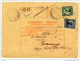 Yugoslavia Kingdom SHS 1924 Sprovodni List - Parcel Card Beli Manastir - Skoplje Bb151211 - Altri & Non Classificati