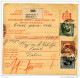 Yugoslavia Kingdom SHS 1928 Sprovodni List - Parcel Card Subotica - Split Bb151204 - Sonstige & Ohne Zuordnung